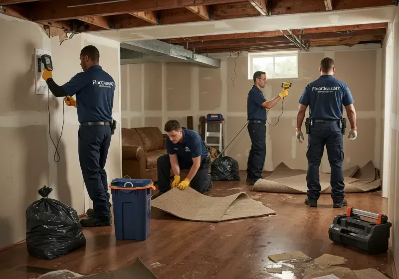 Flood DamageMaterial Assessment and Debris Removal process in March Air Force Base, CA